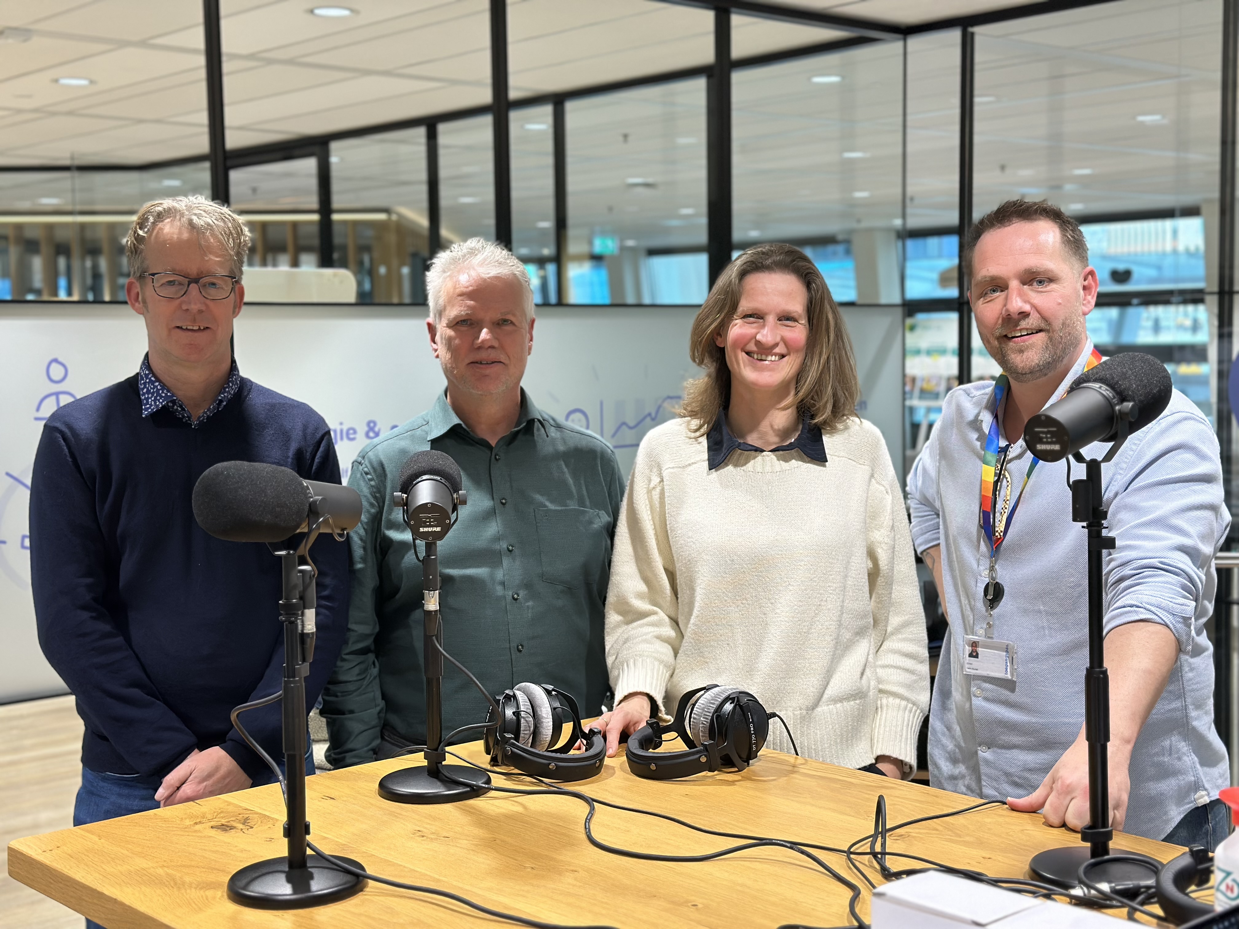 Foto podcastopname Pharos