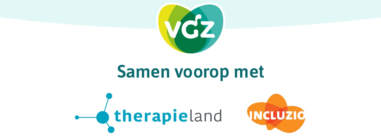 VGZ Samen voorop met Therapieland en Incluzio