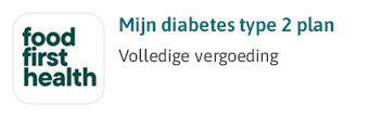 Mijn Diabetes type 2 plan. Volledige vergoeding.