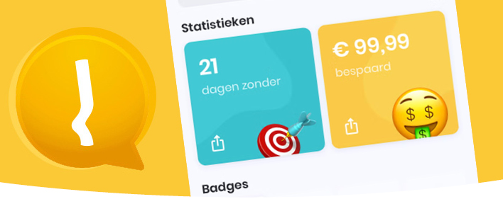 Afbeelding van de Quiddy app