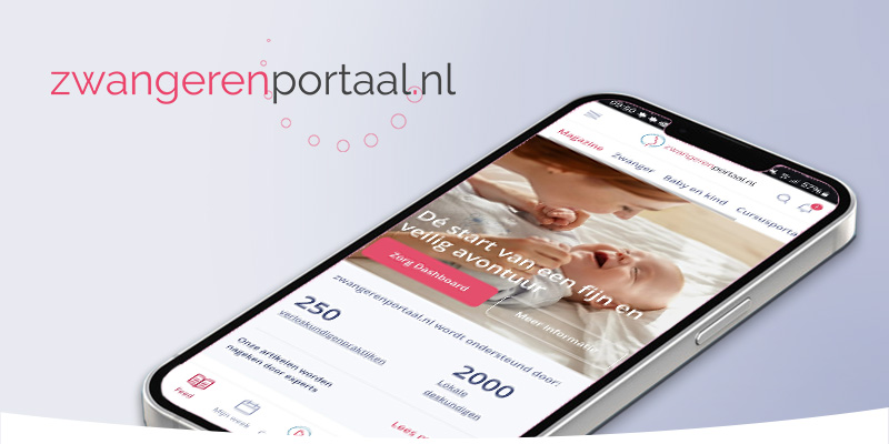 Afbeelding van het Zwangerportaal.