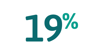 19%