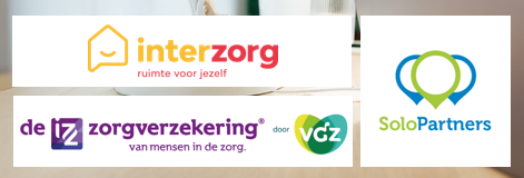Logo's IZZ Zorgverzekering-Interzorg-Solopartners