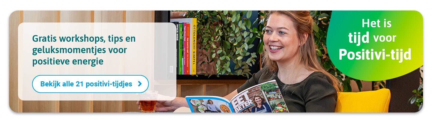 Start het jaar 2021 met een volle lading positivitijd! Klik hier voor 21 dagen positivitijd :)